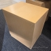 Gunnar Blonde 2 Drawer Under Desk Pedestal File Cabinet, Locking